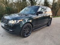 USED 2017 17 LAND ROVER RANGE ROVER 3.0 TDV6 AUTOBIOGRAPHY 5d 255 BHP ZERO DEPOSIT FINANCE AVAILABLE