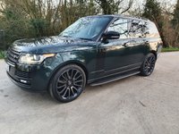 USED 2017 17 LAND ROVER RANGE ROVER 3.0 TDV6 AUTOBIOGRAPHY 5d 255 BHP ZERO DEPOSIT FINANCE AVAILABLE