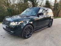 USED 2017 17 LAND ROVER RANGE ROVER 3.0 TDV6 AUTOBIOGRAPHY 5d 255 BHP ZERO DEPOSIT FINANCE AVAILABLE