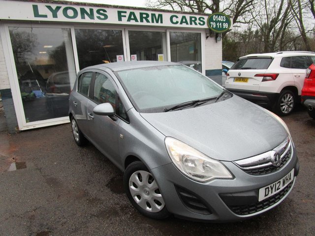2012 12 Vauxhall Corsa 1.2 EXCLUSIV AC 5d 83 BHP