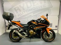 USED 2016 16 HONDA CBR500 RA-G  WITH SHAD TOP BOX