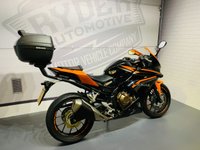 USED 2016 16 HONDA CBR500 RA-G  WITH SHAD TOP BOX