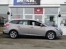 USED 2013 13 FORD FOCUS 1.6 ZETEC 5d 124 BHP Finished in MICASTONE PEARL metallic with contrasting Two Tone Grey Cloth trim. This is a modern day peoples auto estate car. It is a reliable, practical and affordable vehicle that is liked by everyone. Great features which include Low mileage, Park Sensors, Heated Front Screen, B/Tooth, DAB radio, Alloys Front Fogs and much more.Dealer serviced at 11005 miles, 19687 miles, 29832 miles, 40139 miles, 47344 mioles, 52822 miles and at 56285 miles.