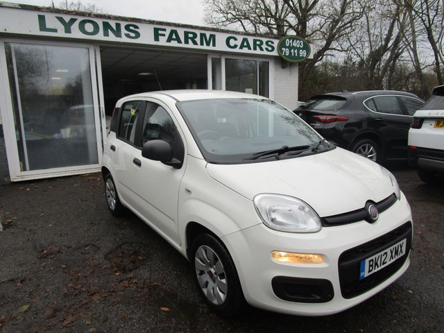 2012 12 Fiat Panda 1.2 POP 5d 69 BHP
