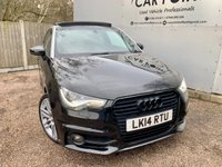 USED 2014 14 AUDI A1 1.4 TFSI BLACK EDITION 3d 185 BHP 