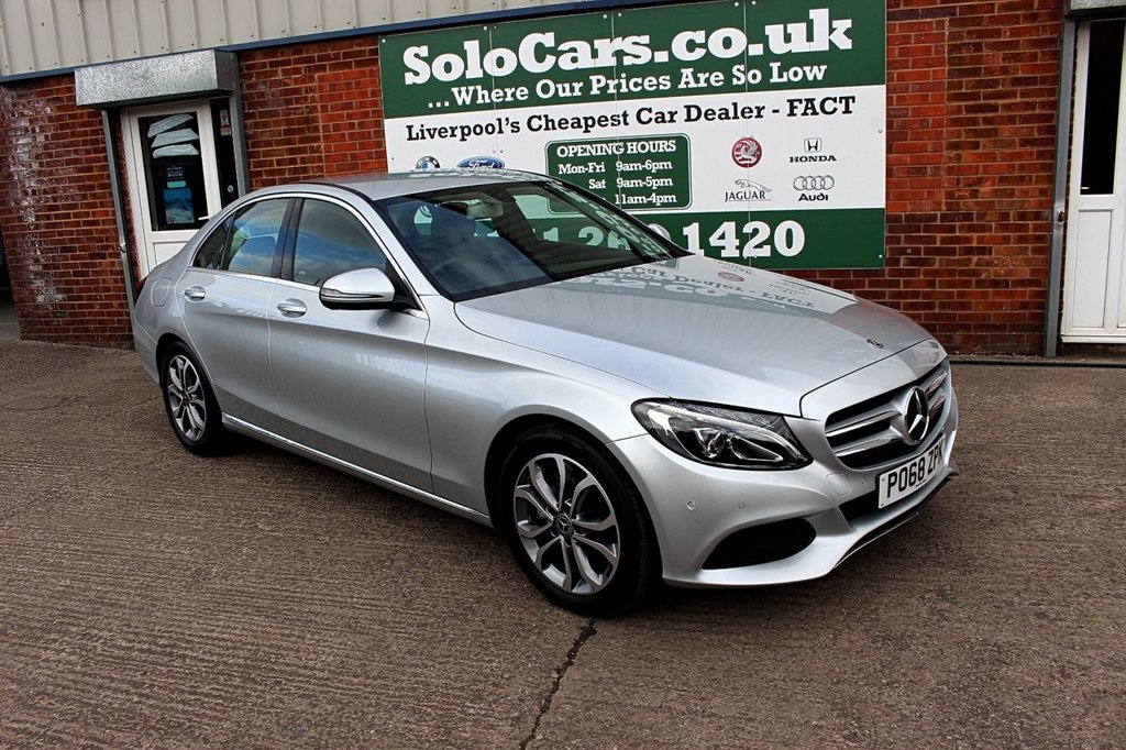 2018 68 MERCEDES-BENZ C-CLASS 2.1 C 220 D SPORT 4d AUTO 170 BHP