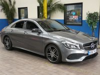 USED 2017 67 MERCEDES-BENZ CLA 1.6 CLA 180 AMG LINE 4d 121 BHP SAT NAV SMARTPHONE INTEGRATION