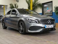 USED 2017 67 MERCEDES-BENZ CLA 1.6 CLA 180 AMG LINE 4d 121 BHP SAT NAV SMARTPHONE INTEGRATION