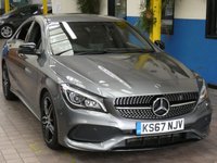 USED 2017 67 MERCEDES-BENZ CLA 1.6 CLA 180 AMG LINE 4d 121 BHP SAT NAV SMARTPHONE INTEGRATION
