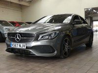 USED 2017 67 MERCEDES-BENZ CLA 1.6 CLA 180 AMG LINE 4d 121 BHP SAT NAV SMARTPHONE INTEGRATION