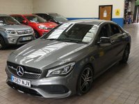 USED 2017 67 MERCEDES-BENZ CLA 1.6 CLA 180 AMG LINE 4d 121 BHP SAT NAV SMARTPHONE INTEGRATION