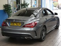USED 2017 67 MERCEDES-BENZ CLA 1.6 CLA 180 AMG LINE 4d 121 BHP SAT NAV SMARTPHONE INTEGRATION