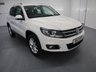 USED 2013 13 VOLKSWAGEN TIGUAN 1.4 SE TSI BLUEMOTION TECHNOLOGY 5d 158 BHP TALL RIDING CROSSOVER COMBINES THE USABILITY OF THE GOLF.