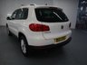 USED 2013 13 VOLKSWAGEN TIGUAN 1.4 SE TSI BLUEMOTION TECHNOLOGY 5d 158 BHP TALL RIDING CROSSOVER COMBINES THE USABILITY OF THE GOLF.
