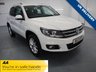 USED 2013 13 VOLKSWAGEN TIGUAN 1.4 SE TSI BLUEMOTION TECHNOLOGY 5d 158 BHP TALL RIDING CROSSOVER COMBINES THE USABILITY OF THE GOLF.