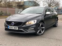 USED 2016 65 VOLVO V60 2.0 D3 R-DESIGN 5d 148 BHP 