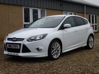 USED 2013 13 FORD FOCUS 1.0 ZETEC S S/S 5d 124 BHP www.suffolkcarcentre.co.uk - Located at Reydon