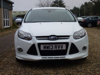 USED 2013 13 FORD FOCUS 1.0 ZETEC S S/S 5d 124 BHP www.suffolkcarcentre.co.uk - Located at Reydon