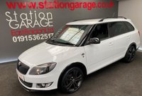USED 2014 64 SKODA FABIA 1.6 MONTE CARLO TDI CR 5d 105 BHP PEARL WHITE WITH BLACK ACCENT PACK &pound;20 TAX