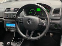 USED 2014 64 SKODA FABIA 1.6 MONTE CARLO TDI CR 5d 105 BHP PEARL WHITE WITH BLACK ACCENT PACK &pound;20 TAX
