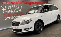USED 2014 64 SKODA FABIA 1.6 MONTE CARLO TDI CR 5d 105 BHP PEARL WHITE WITH BLACK ACCENT PACK &pound;20 TAX