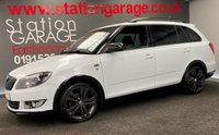 USED 2014 64 SKODA FABIA 1.6 MONTE CARLO TDI CR 5d 105 BHP PEARL WHITE WITH BLACK ACCENT PACK &pound;20 TAX