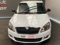 USED 2014 64 SKODA FABIA 1.6 MONTE CARLO TDI CR 5d 105 BHP PEARL WHITE WITH BLACK ACCENT PACK &pound;20 TAX