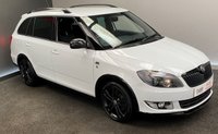 USED 2014 64 SKODA FABIA 1.6 MONTE CARLO TDI CR 5d 105 BHP PEARL WHITE WITH BLACK ACCENT PACK &pound;20 TAX