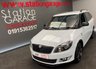 USED 2014 64 SKODA FABIA 1.6 MONTE CARLO TDI CR 5d 105 BHP PEARL WHITE WITH BLACK ACCENT PACK &pound;20 TAX