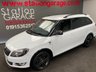 USED 2014 64 SKODA FABIA 1.6 MONTE CARLO TDI CR 5d 105 BHP PEARL WHITE WITH BLACK ACCENT PACK &pound;20 TAX