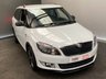 USED 2014 64 SKODA FABIA 1.6 MONTE CARLO TDI CR 5d 105 BHP PEARL WHITE WITH BLACK ACCENT PACK &pound;20 TAX
