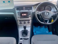 USED 2016 16 VOLKSWAGEN GOLF 1.6 MATCH EDITION TDI BMT 5d 109 BHP PRIVACY GLASS