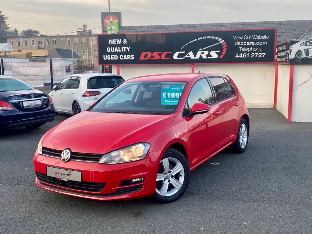 USED 2016 16 VOLKSWAGEN GOLF 1.6 MATCH EDITION TDI BMT 5d 109 BHP PRIVACY GLASS