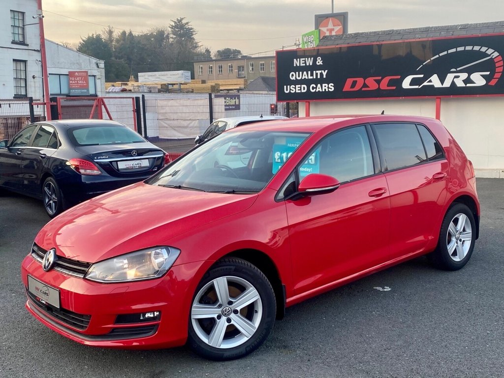 USED 2016 16 VOLKSWAGEN GOLF 1.6 MATCH EDITION TDI BMT 5d 109 BHP PRIVACY GLASS