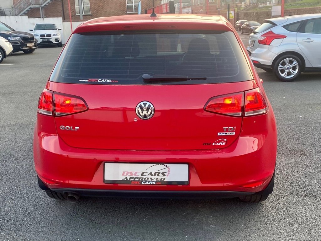 USED 2016 16 VOLKSWAGEN GOLF 1.6 MATCH EDITION TDI BMT 5d 109 BHP PRIVACY GLASS