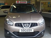 USED 2013 13 NISSAN QASHQAI 1.5 TEKNA DCI  360 * SATNAV *   LEATHER