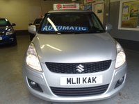 USED 2011 60 SUZUKI SWIFT 1.2 SZ4 5d 94 BHP AUTOMATIC......