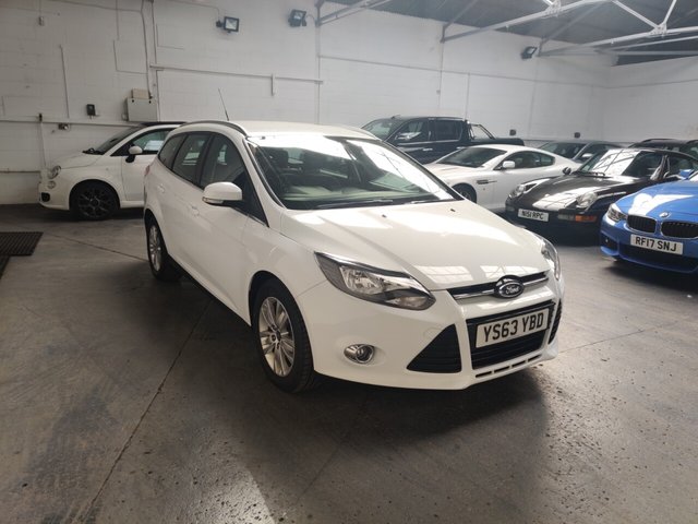 2014 63 Ford Focus 1.6 TITANIUM NAVIGATOR TDCI 5d 113 BHP