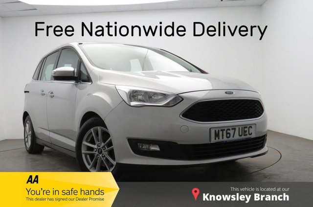 2017 67 FORD GRAND C-MAX 1.0L ZETEC 5d 124 BHP