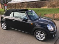 USED 2011 61 MINI CONVERTIBLE 1.6 COOPER 2d 122 BHP Great Value Low Mileage Mini Convertible With Full Service History !!
