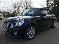 USED 2011 61 MINI CONVERTIBLE 1.6 COOPER 2d 122 BHP Great Value Low Mileage Mini Convertible With Full Service History !!
