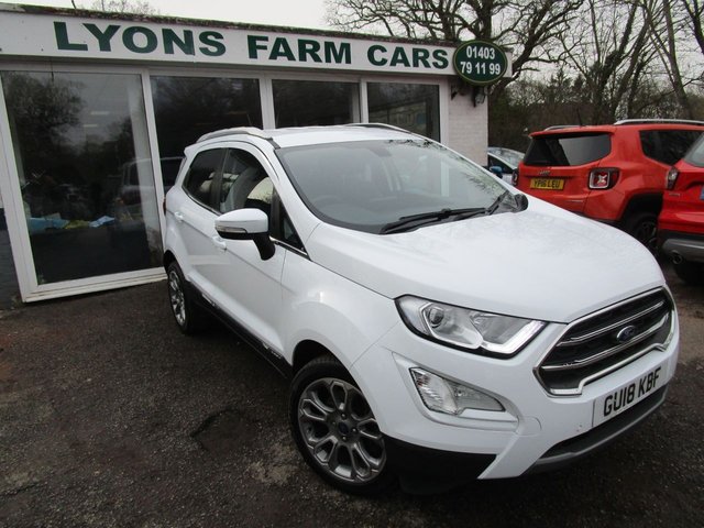 2018 18 Ford Ecosport 1.0 TITANIUM 5d 124 BHP