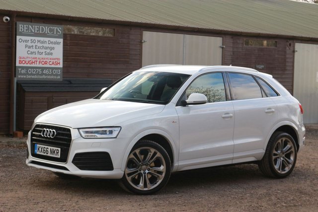 2016 66 Audi Q3 2.0 TDI QUATTRO S LINE PLUS 5d 182 BHP