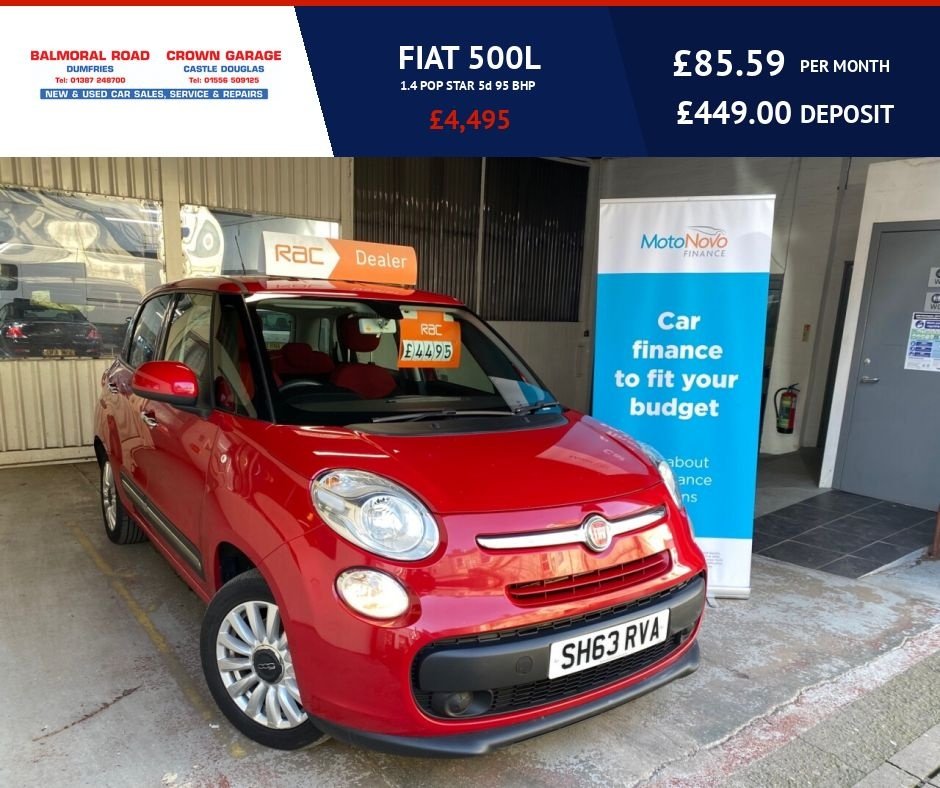 View our FIAT 500L