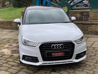 USED 2015 15 AUDI A1 1.4 SPORTBACK TFSI S LINE 5d 148 BHP Audi A1 S-Line TFSi 5dr , 1 former keeper having covered only 65,558 miles from brand new- with history. Finished in Glacier White Pearl Metallic/Black roof with grey Alcantara/Leather interior and 18inch bright silver alloys.