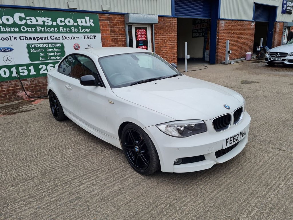 2012 62 BMW 1 SERIES 2.0 118D SPORT PLUS EDITION 2d 141 BHP