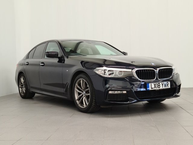 2018 18 BMW 5 Series 2.0 520D M SPORT 4d 188 BHP