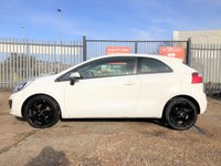 USED 2013 13 KIA RIO 1.4 CRDI 3 ECODYNAMICS 3d 88 BHP Economical &pound;20 Road Tax & 70 MPG Sports Hatch