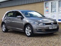 USED 2016 66 VOLKSWAGEN GOLF 1.6 MATCH EDITION TDI BMT 5d 109 BHP www.suffolkcarcentre.co.uk - Located at Reydon