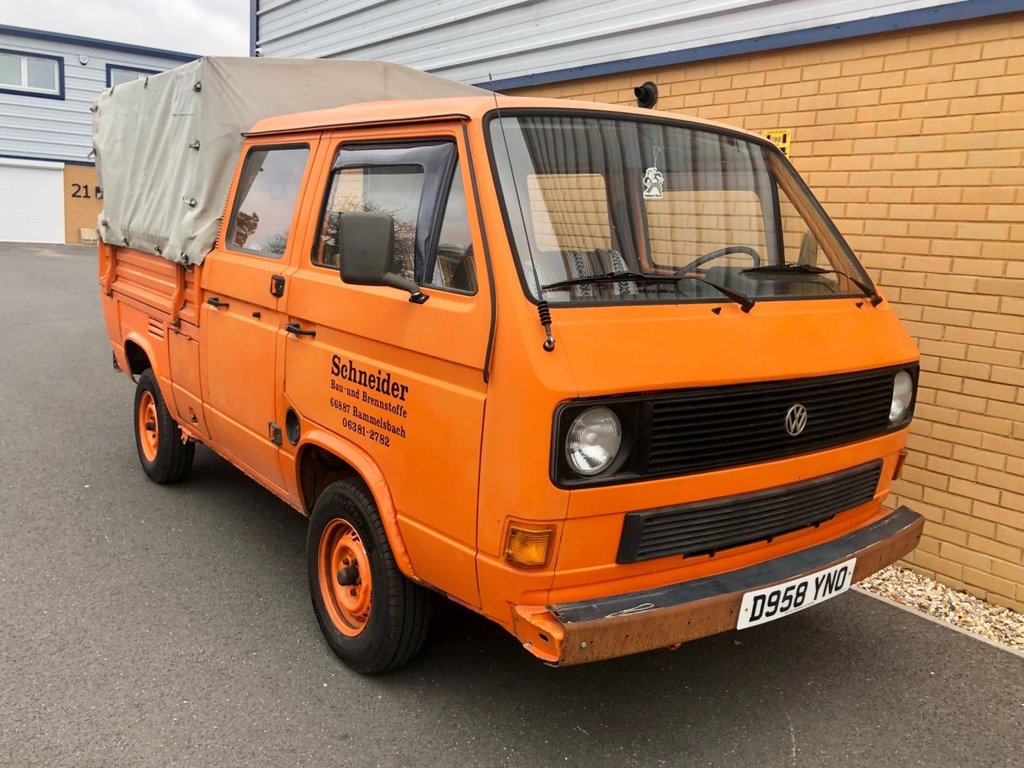 USED 1987 D VOLKSWAGEN T3 OTHER T25 // Doka // 1.6L // Double Cab Pick up // Px swap 